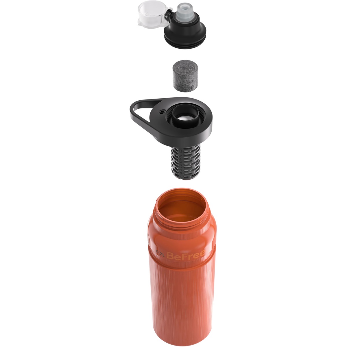 Katadyn BeFree AC Bottle 0,7L Red – afbeelding 6