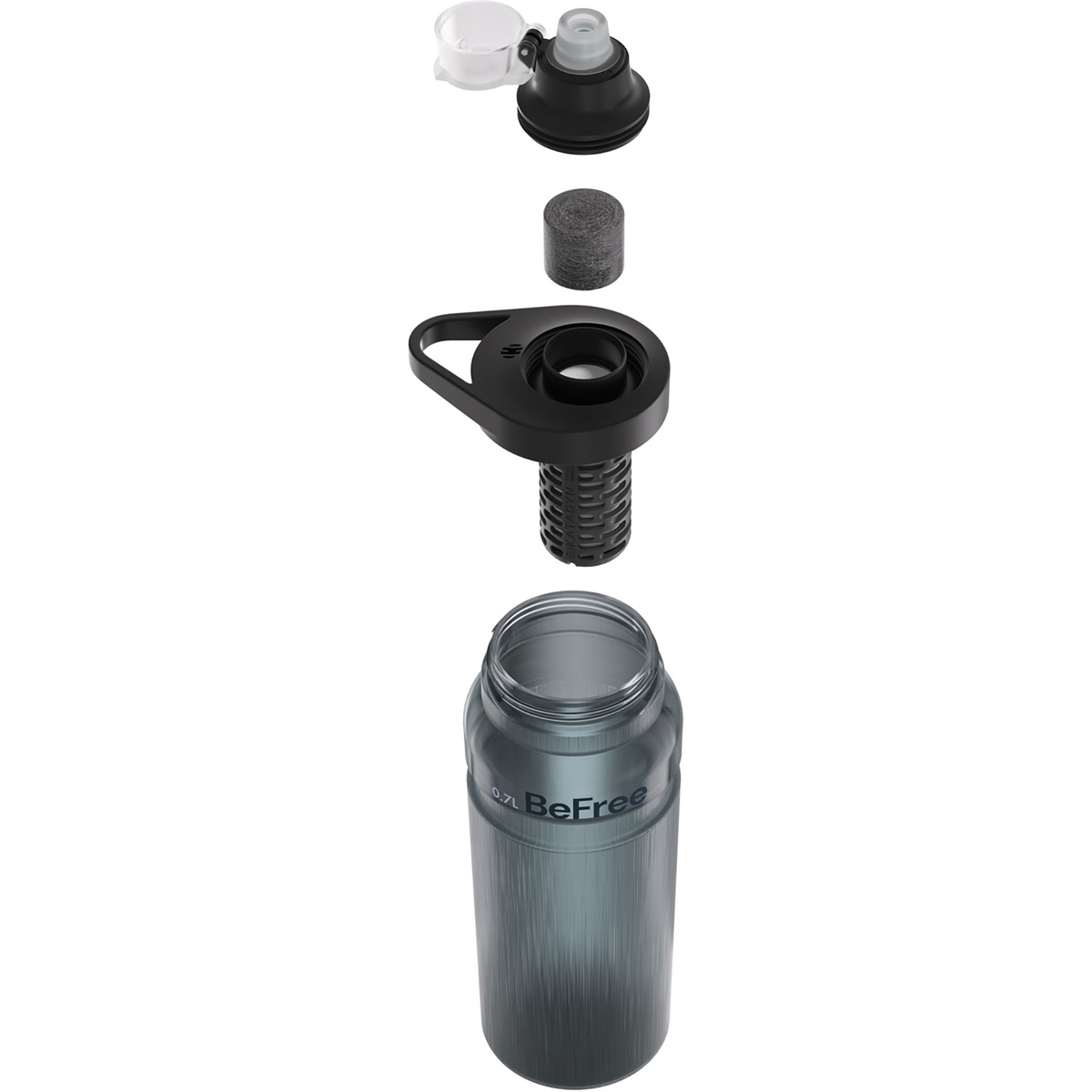 Katadyn BeFree AC Bottle 0,7L Smoke – Bild 4